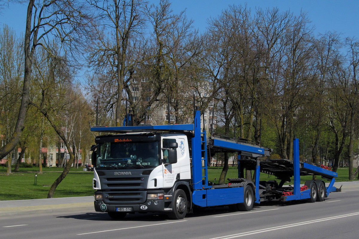 Литва, № HBS 014 — Scania ('2004) P380