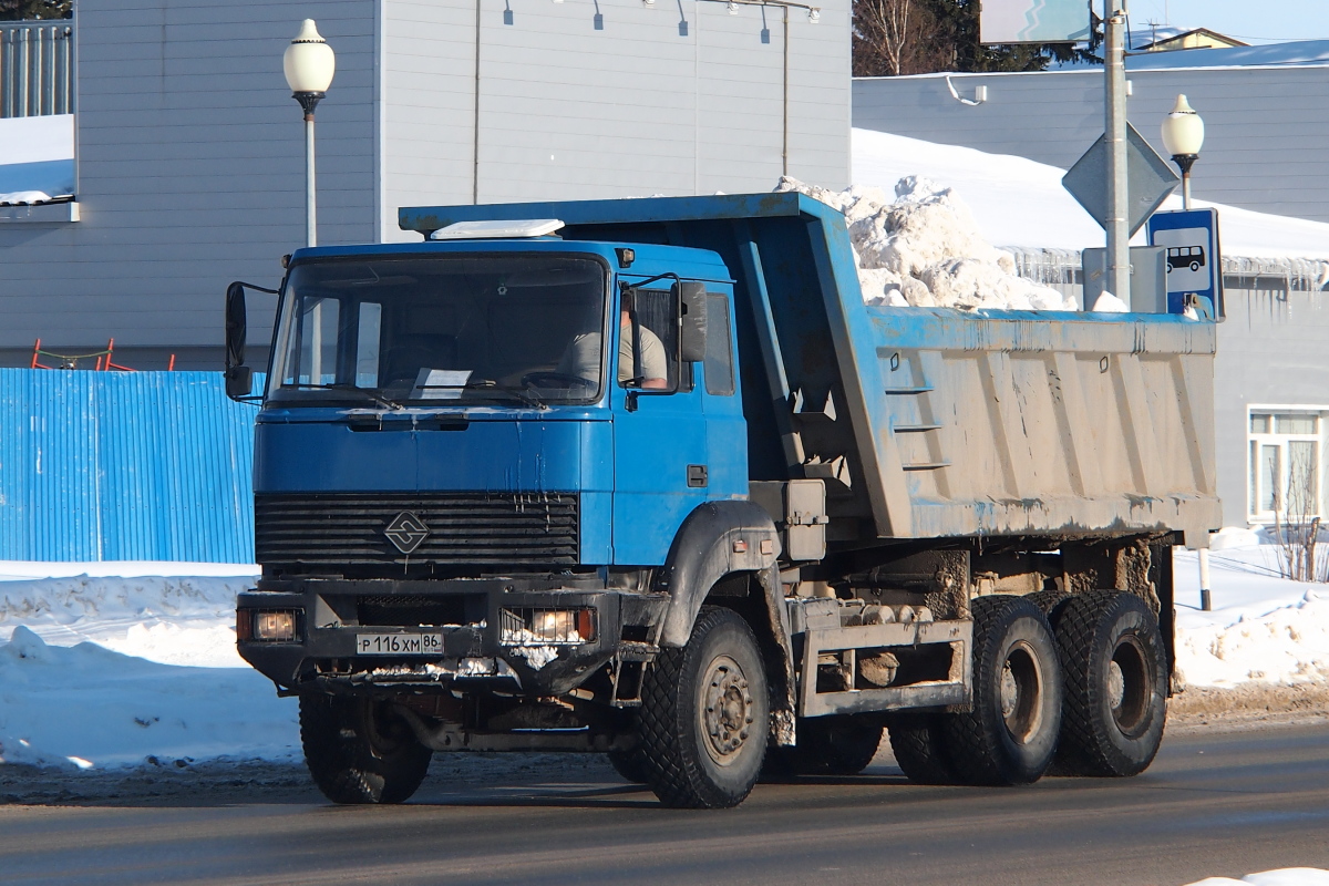 Ханты-Мансийский автоном.округ, № Р 116 ХМ 86 — Урал-63685