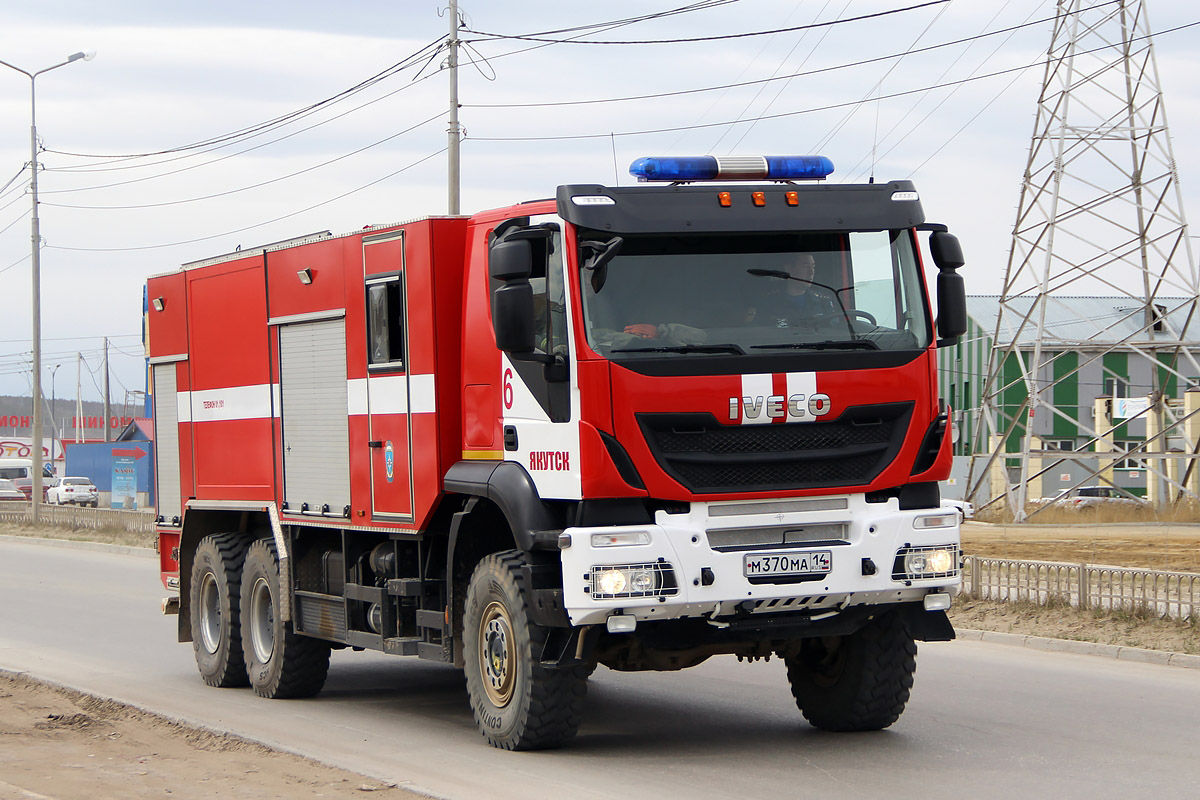 Саха (Якутия), № М 370 МА 14 — IVECO-AMT Trakker ('2013)