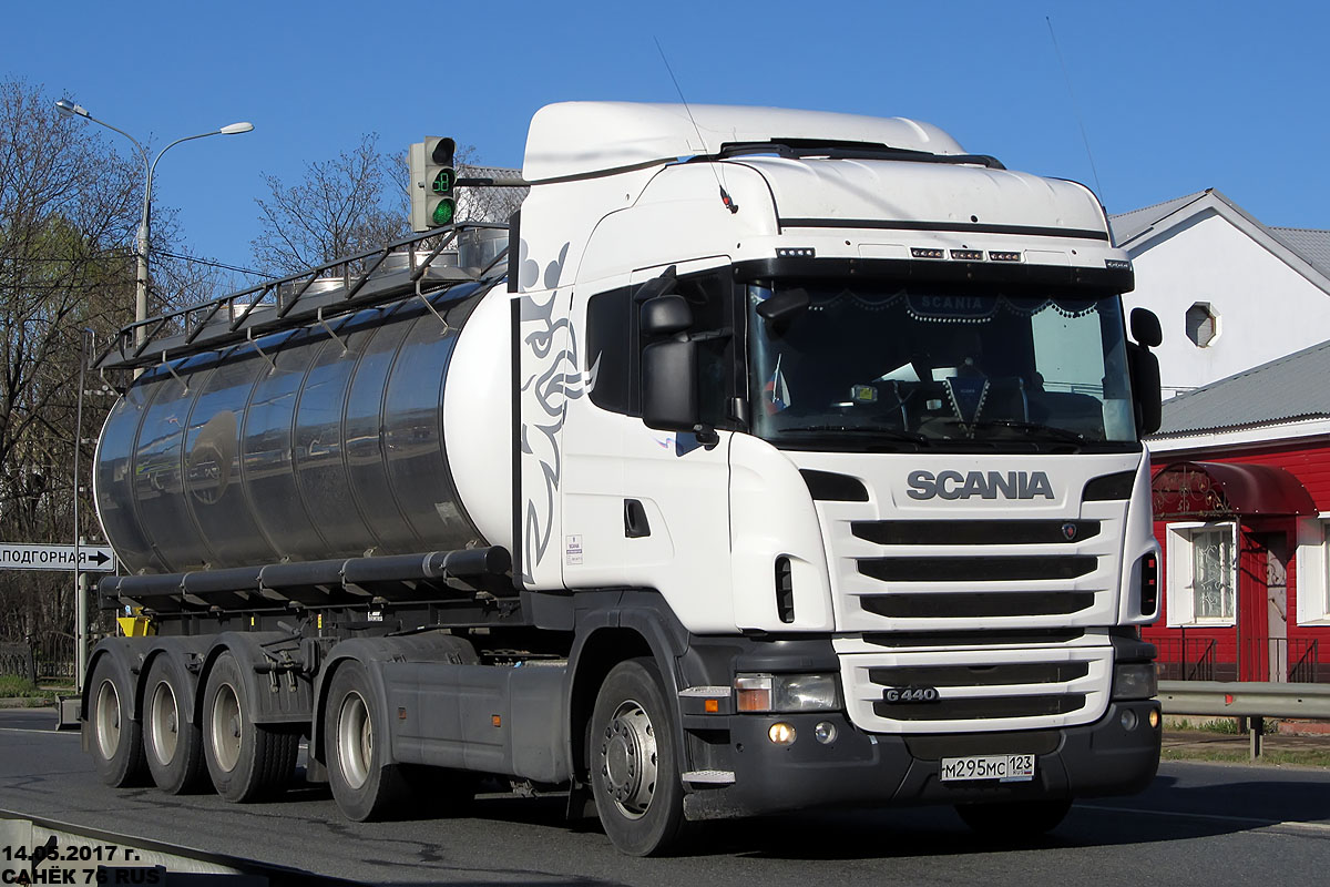 Краснодарский край, № М 295 МС 123 — Scania ('2009) G440