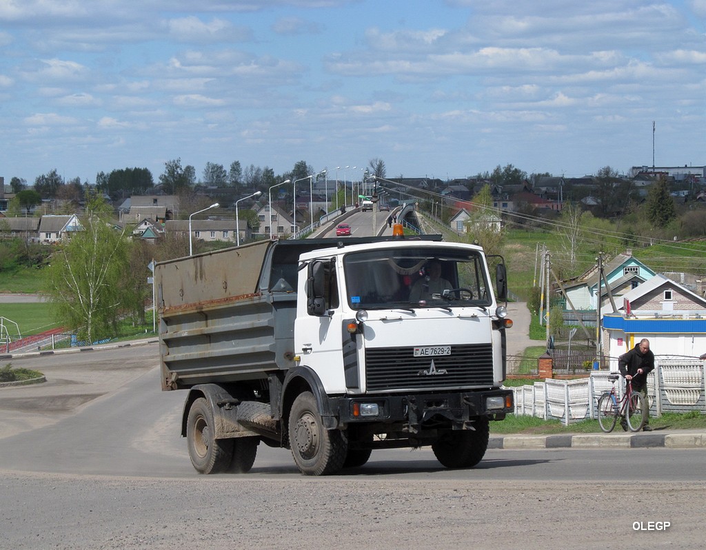 Витебская область, № АЕ 7629-2 — МАЗ-5551 (общая модель)