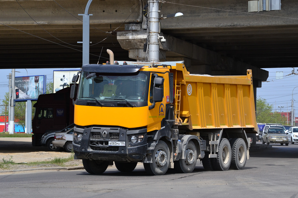 Волгоградская область, № В 083 МХ 134 — Renault K-Series