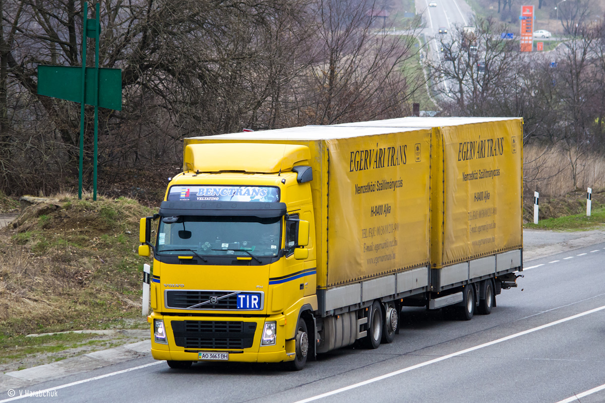 Закарпатская область, № АО 3663 ВН — Volvo ('2002) FH12.440