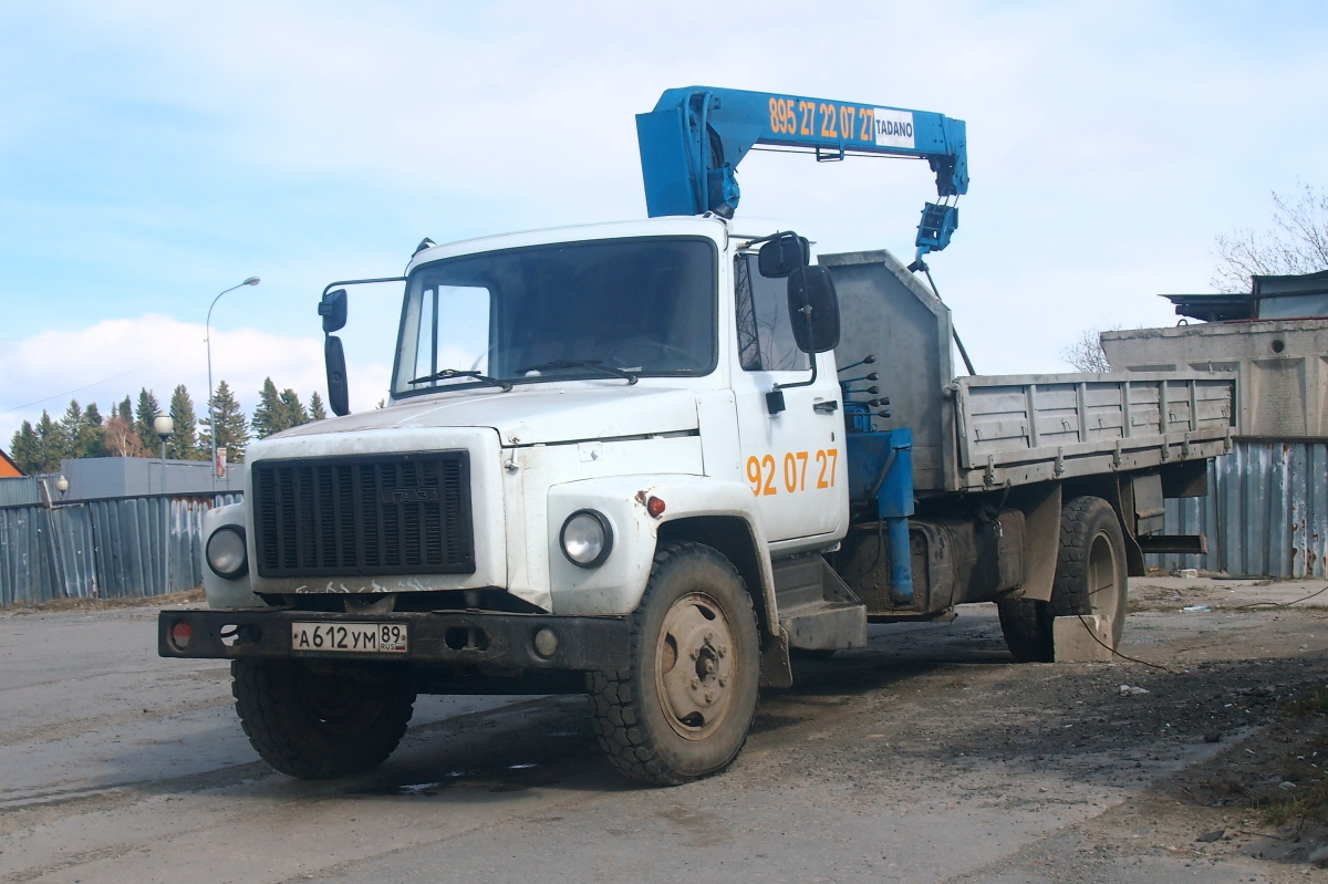 Ханты-Мансийский автоном.округ, № А 612 УМ 89 — ГАЗ-3309