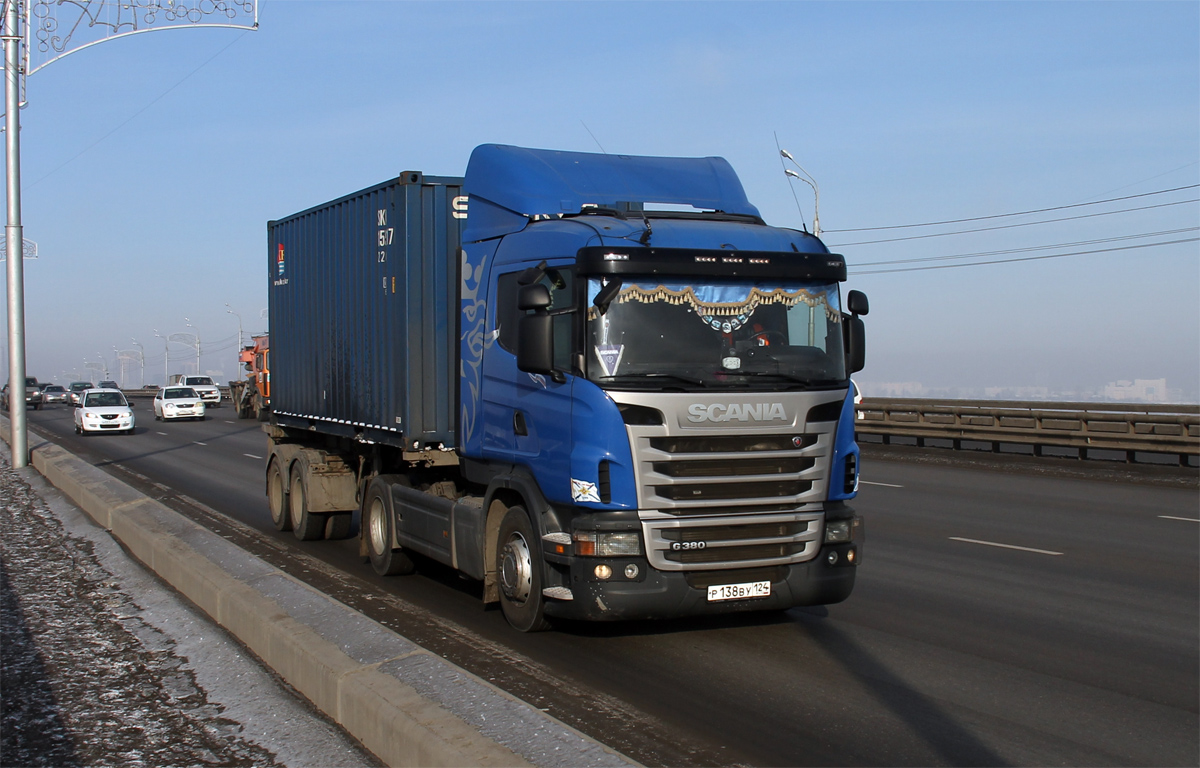 Красноярский край, № Р 138 ВУ 124 — Scania ('2009) G380