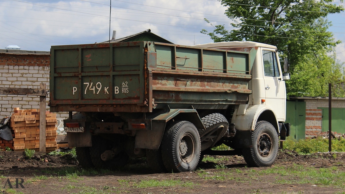 Рязанская область, № Р 749 КВ 62 — МАЗ-5551 [555100]