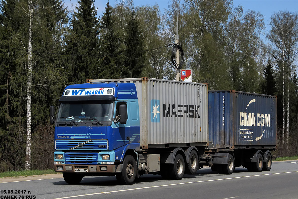 Санкт-Петербург, № Е 476 ТТ 178 — Volvo ('1993) FH12.460