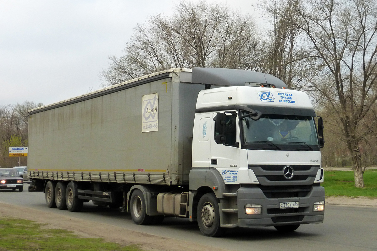 Волгоградская область, № С 379 УО 34 — Mercedes-Benz Axor 1843 [Z9M]