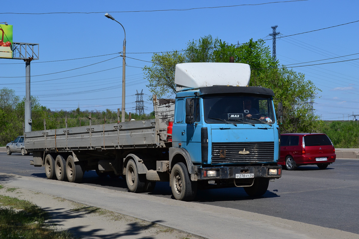 Волгоградская область, № У 278 УТ 34 — МАЗ-5432 (общая модель)