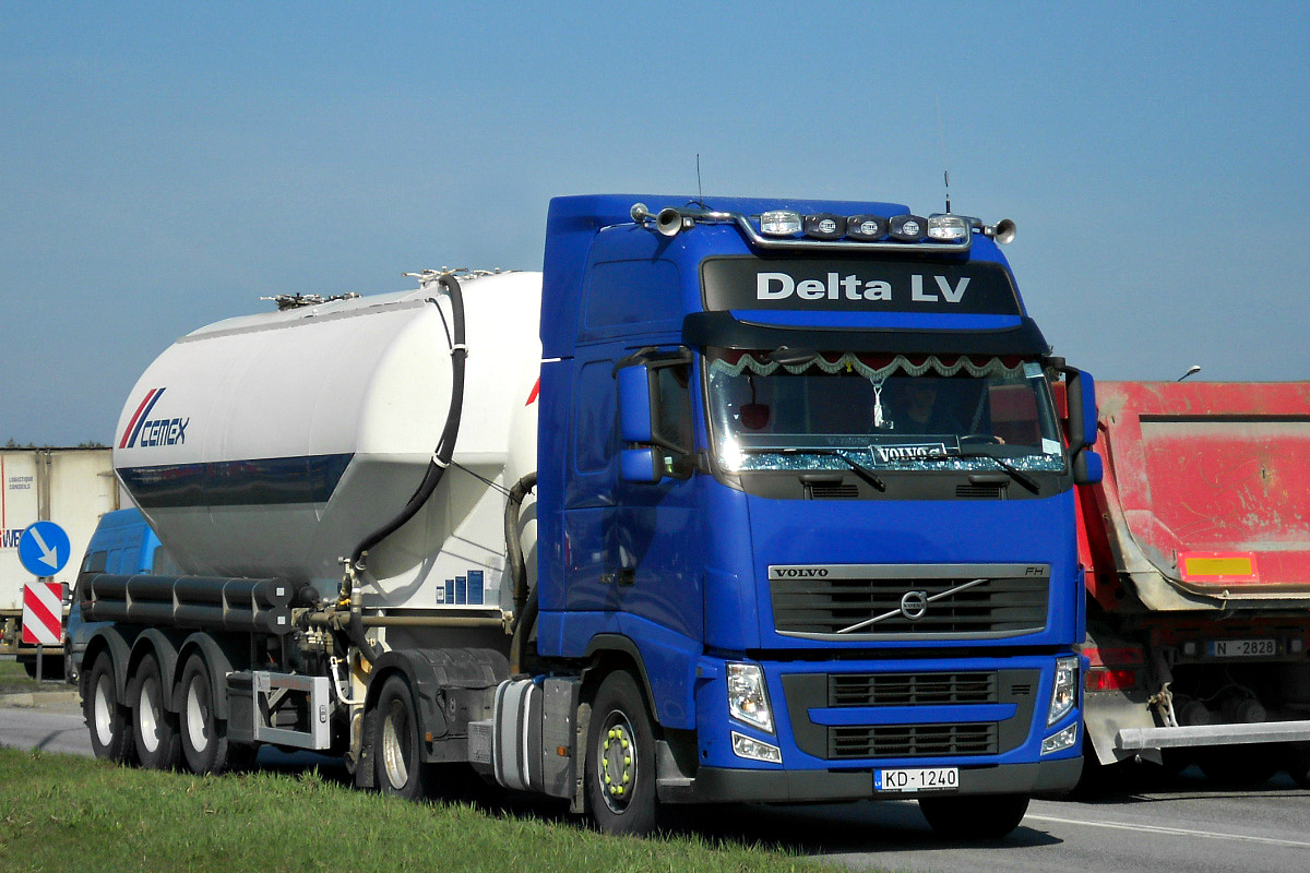 Латвия, № KD-1240 — Volvo ('2008) FH.460