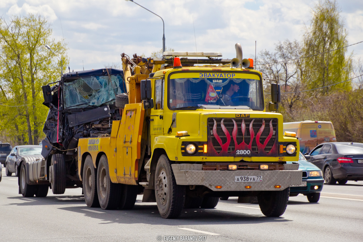 Москва, № А 938 УА 77 — DAF N-series