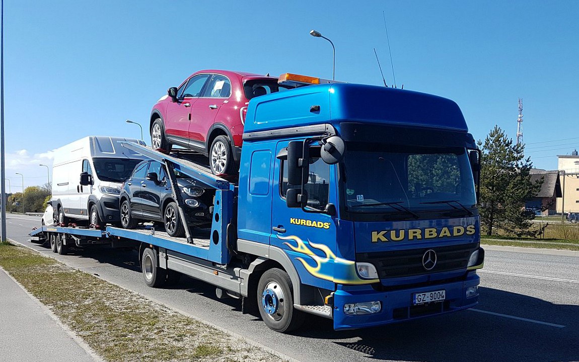 Латвия, № GZ-9004 — Mercedes-Benz Atego (общ.м)