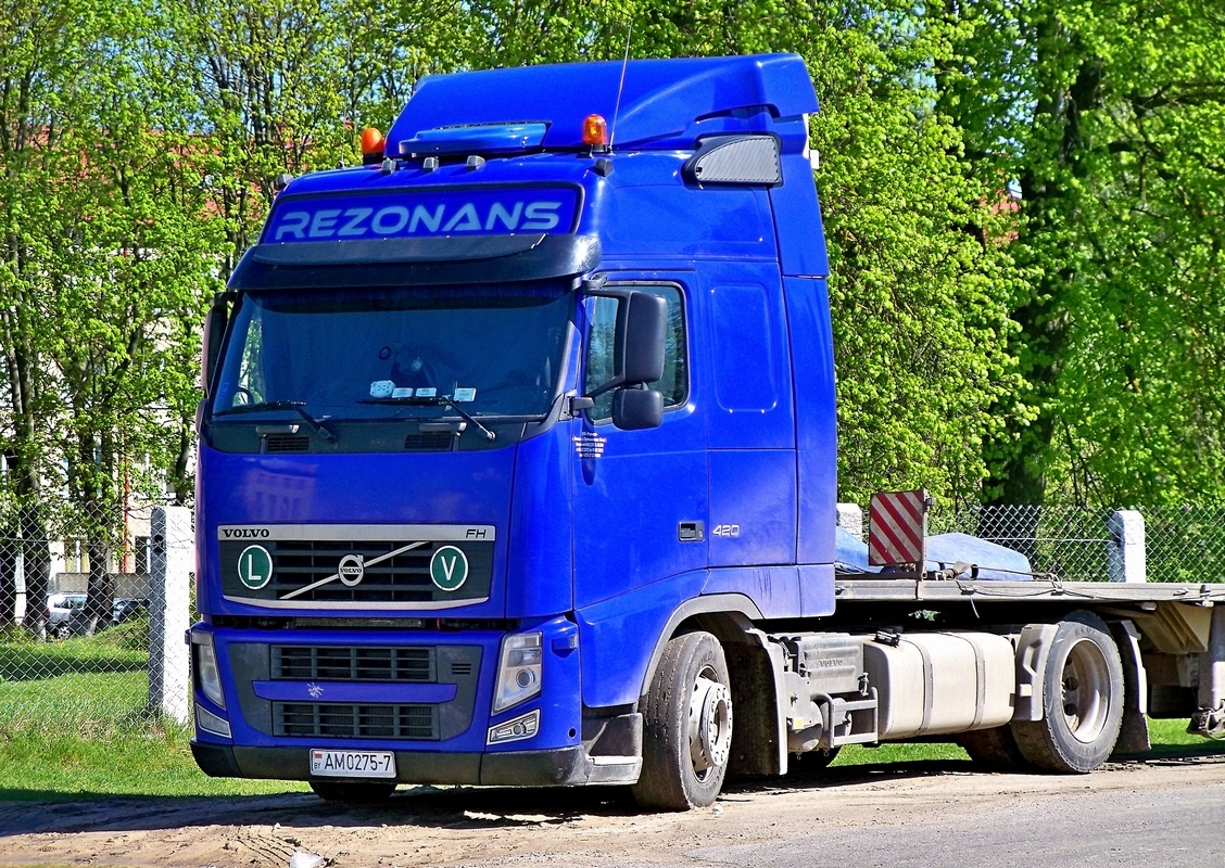 Минск, № АМ 0275-7 — Volvo ('2008) FH.420