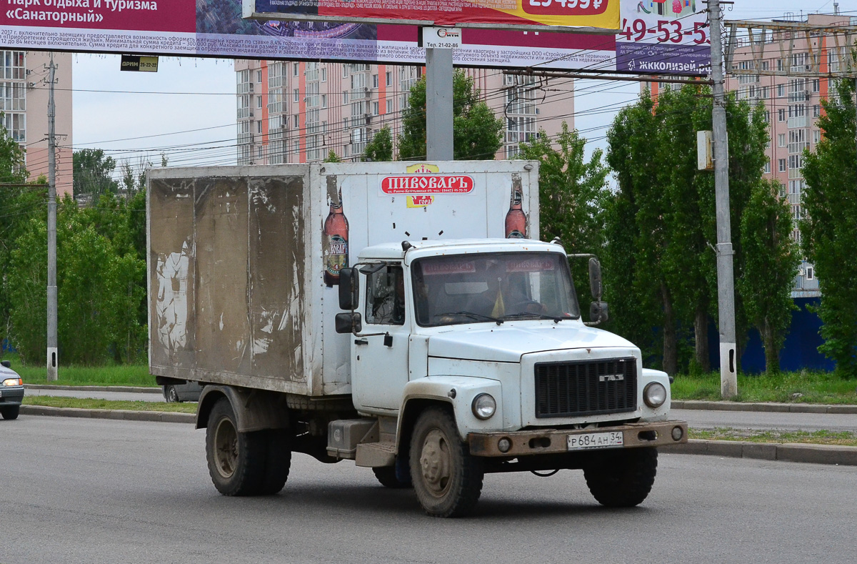 Волгоградская область, № Р 684 АН 34 — ГАЗ-3309