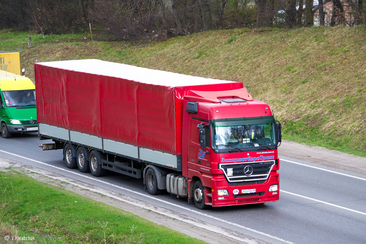 Закарпатская область, № АО 4336 АМ — Mercedes-Benz Actros ('2003) 1844