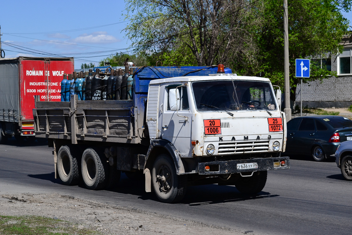 Волгоградская область, № У 636 ХУ 34 — КамАЗ-5320