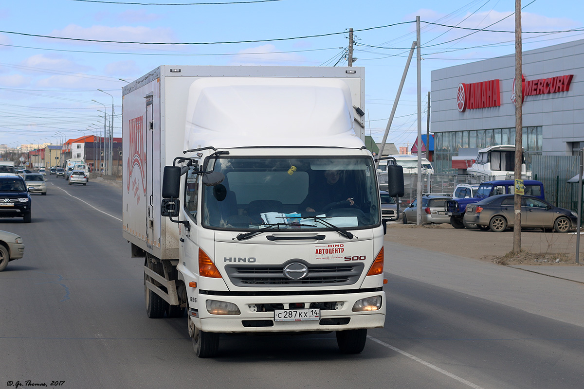 Саха (Якутия), № С 287 КХ 14 — Hino 500