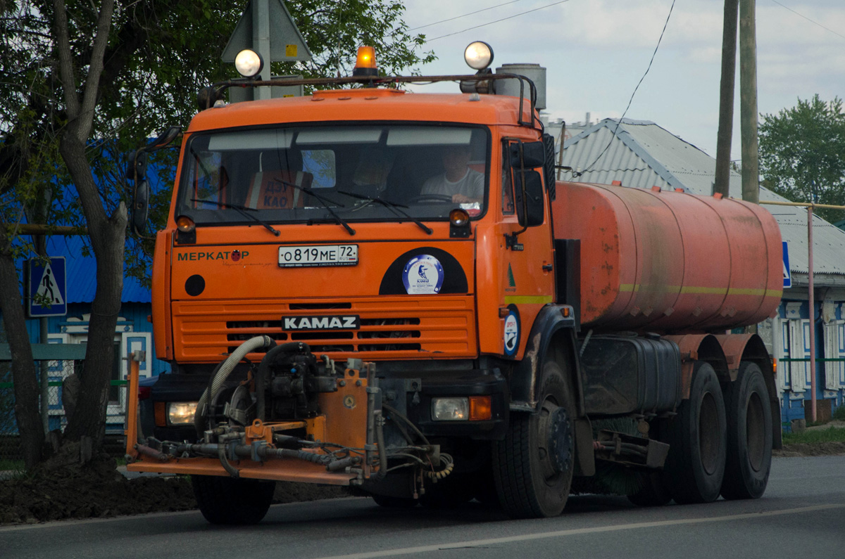 Тюменская область, № О 819 МЕ 72 — КамАЗ-65115 (общая модель)