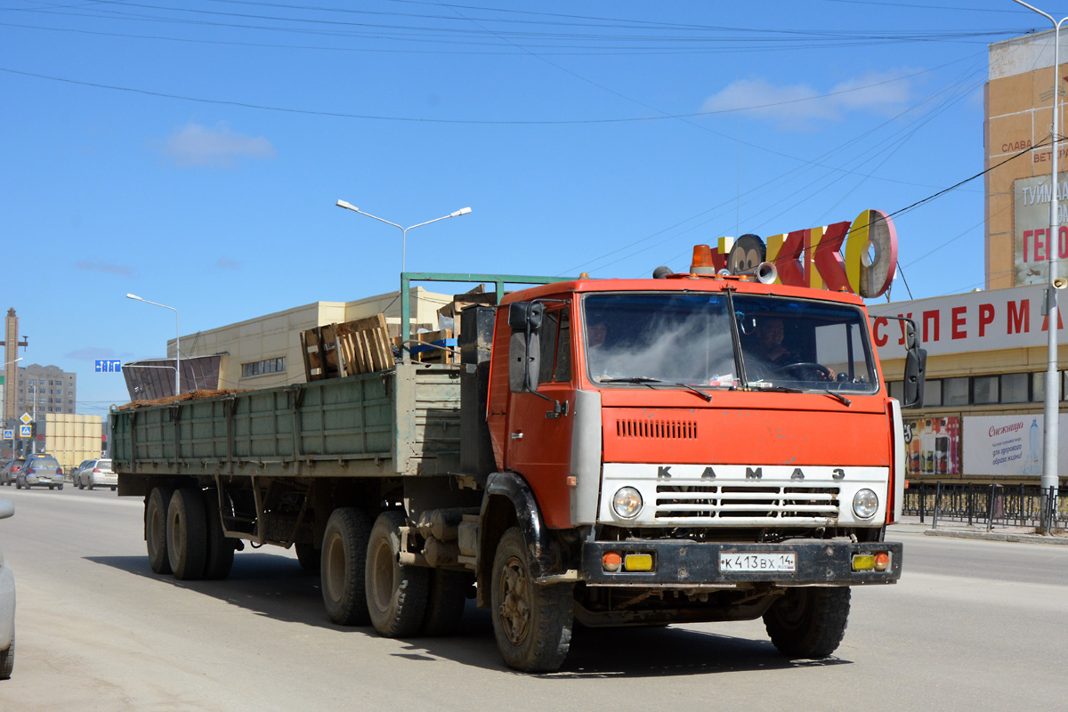 Саха (Якутия), № К 413 ВХ 14 — КамАЗ-5410