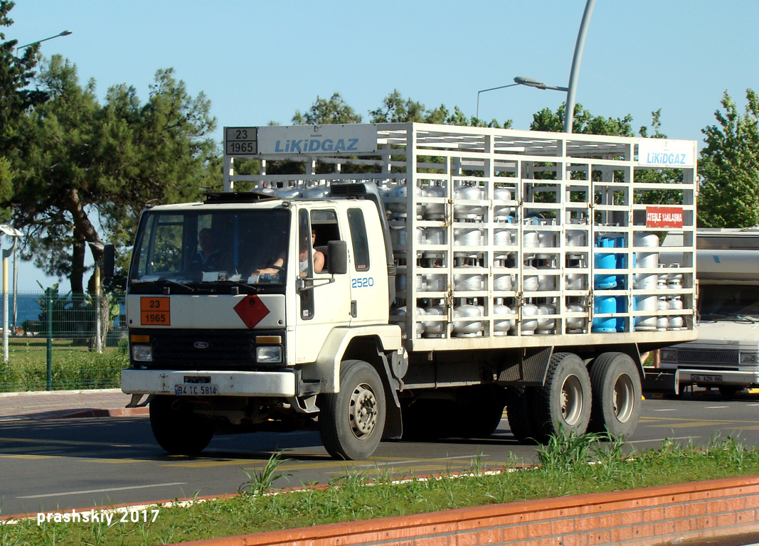 Турция, № 34 TC 5814 — Ford Cargo ('1981)