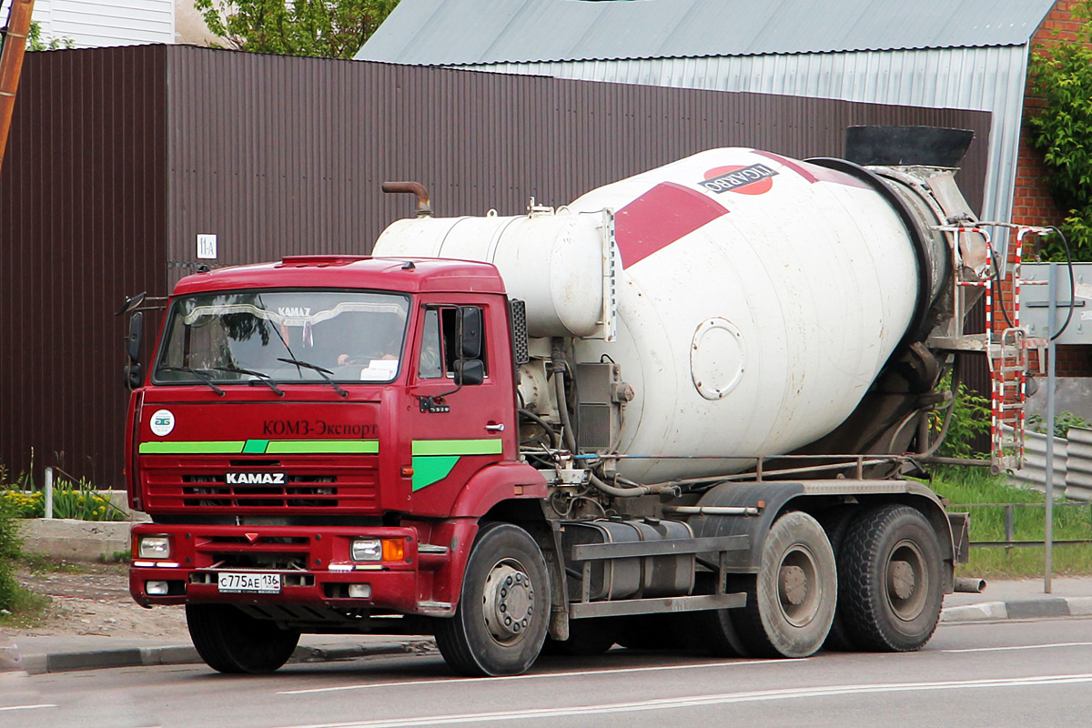 Воронежская область, № С 775 АЕ 136 — КамАЗ-6520-61