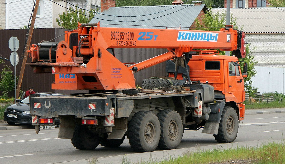 Воронежская область, № Р 868 СН 36 — КамАЗ-43118-24