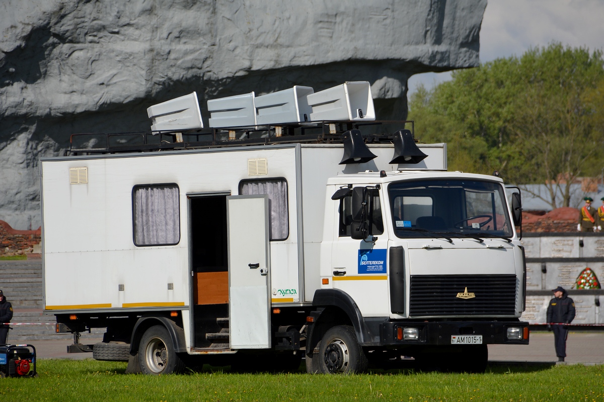 Брестская область, № АМ 1015-1 — МАЗ-4370 (общая модель)