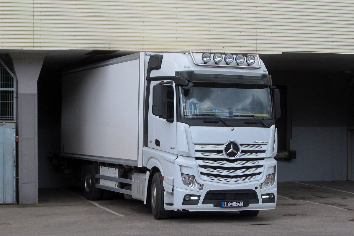 Литва, № HPZ 771 — Mercedes-Benz Actros ('2011) 1842