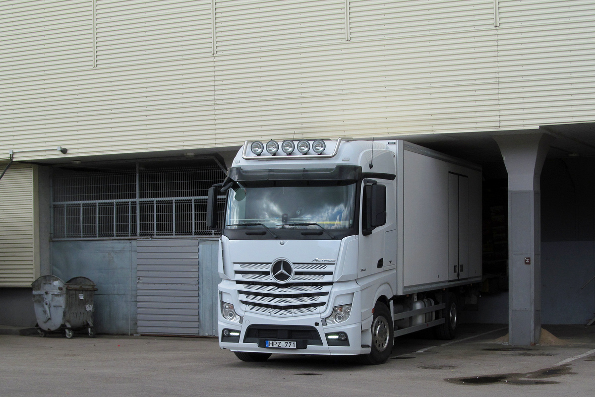 Литва, № HPZ 771 — Mercedes-Benz Actros ('2011) 1842