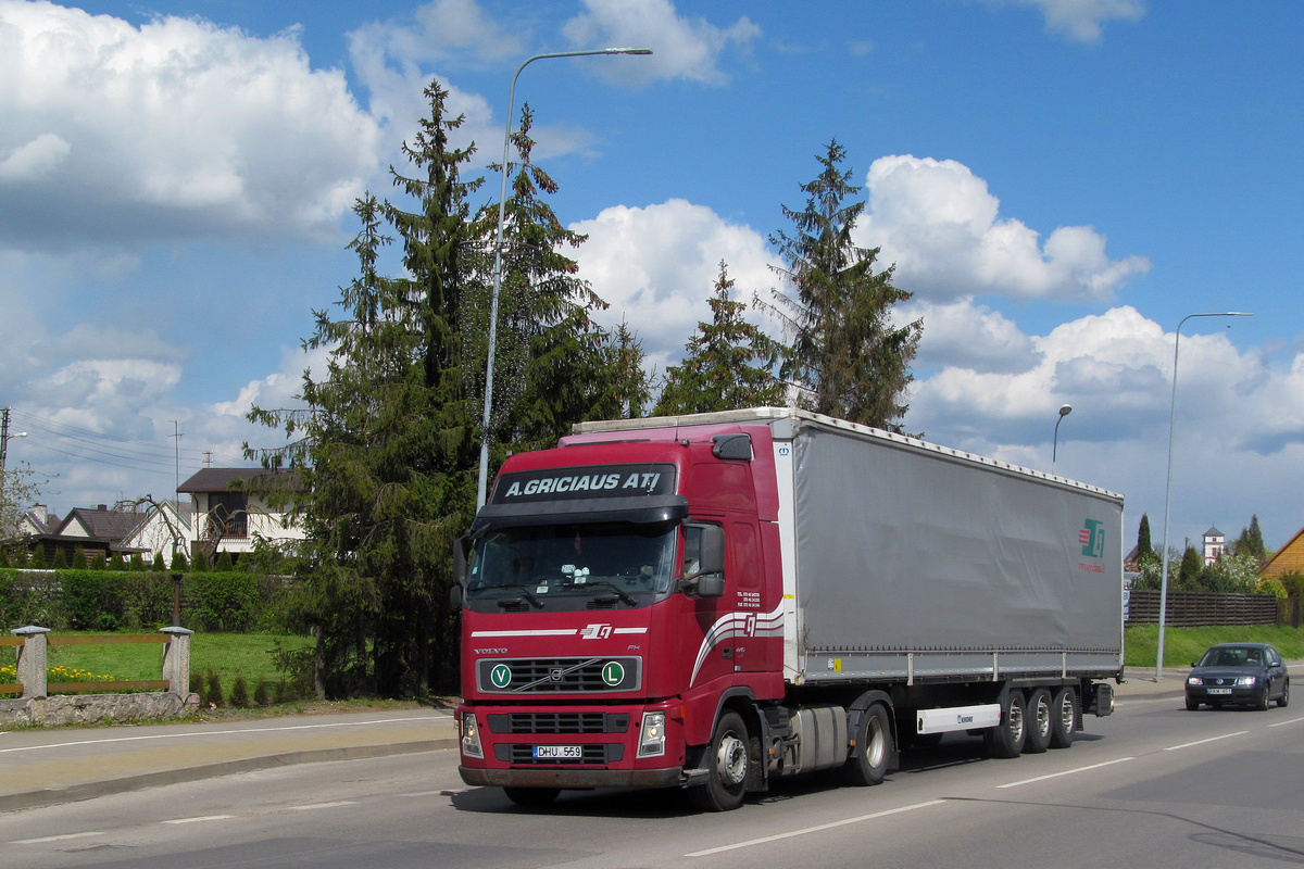 Литва, № DHU 559 — Volvo ('2002) FH-Series