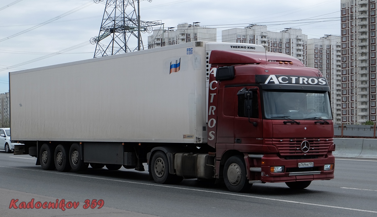 Дагестан, № В 769 НК 134 — Mercedes-Benz Actros ('1997) 1840