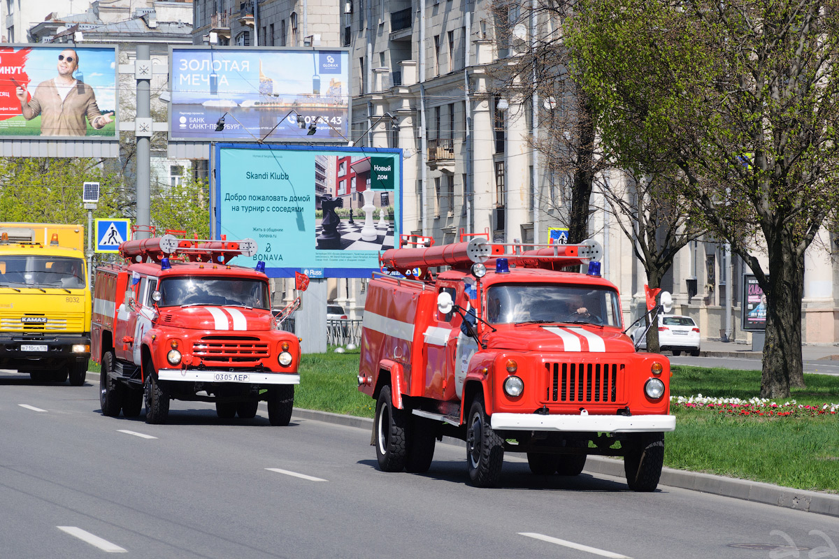 Санкт-Петербург, № 0305 ЛЕР — ЗИЛ-431412; Санкт-Петербург, № (78) Б/Н 0024 — ГАЗ-53-12; Санкт-Петербург — Петербургский парад ретро-транспорта (2015-18гг.)