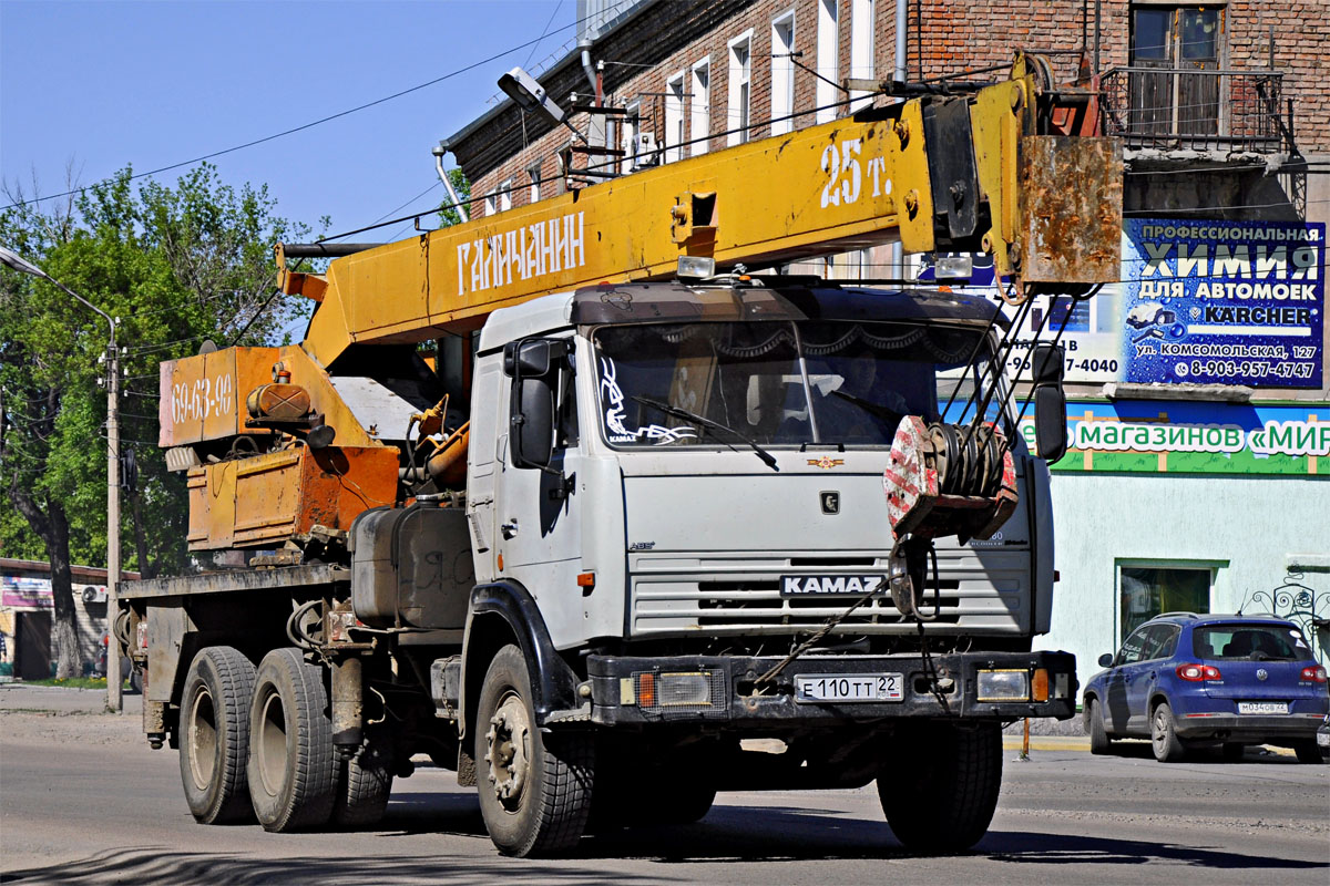 Алтайский край, № Е 110 ТТ 22 — КамАЗ-53215 [532150]