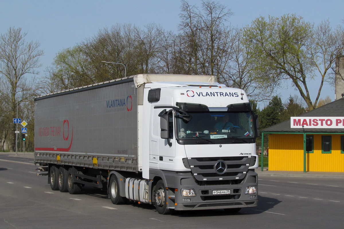 Калининградская область, № Р 546 МА 39 — Mercedes-Benz Actros ('2009) 1844