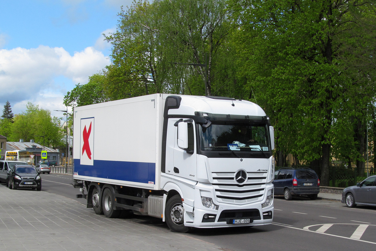 Литва, № HJE 005 — Mercedes-Benz Actros ('2011) 2542