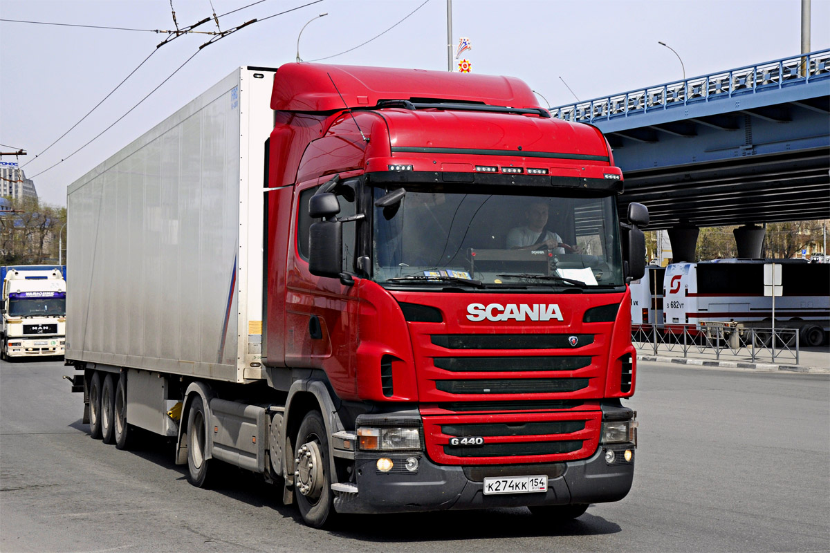 Новосибирская область, № К 274 КК 154 — Scania ('2009) G440