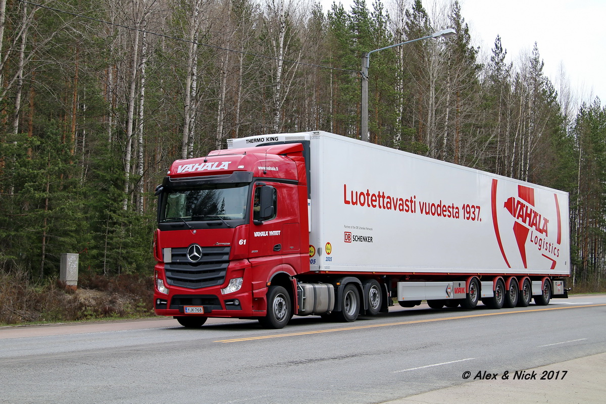 Финляндия, № 61 — Mercedes-Benz Actros ('2011)