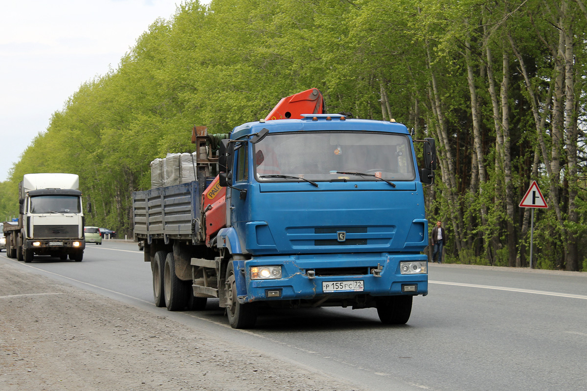 Тюменская область, № Р 155 РС 72 — КамАЗ-65117 [651170]