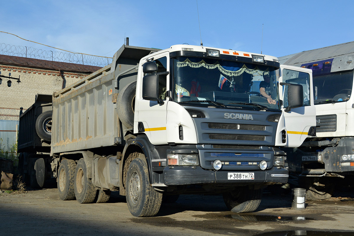 Тюменская область, № Р 388 ТН 72 — Scania ('2004) P380