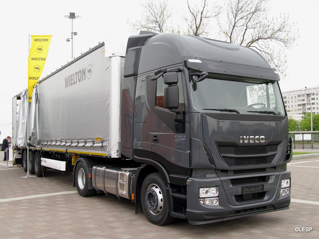 Италия, № (IT) U/N 0003 — IVECO Stralis ('2012) 450; Минск — Выставка "БАМАП-2017"