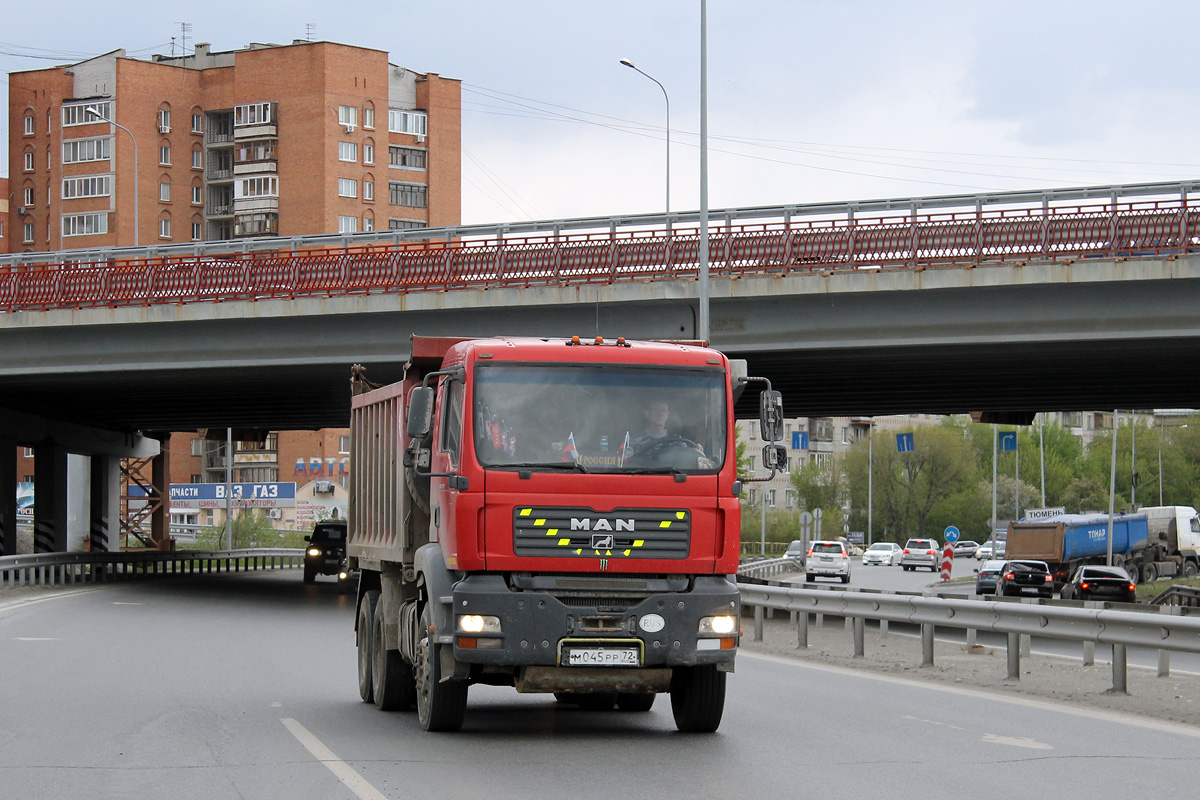 Тюменская область, № М 045 РР 72 — MAN TGA (общая модель)