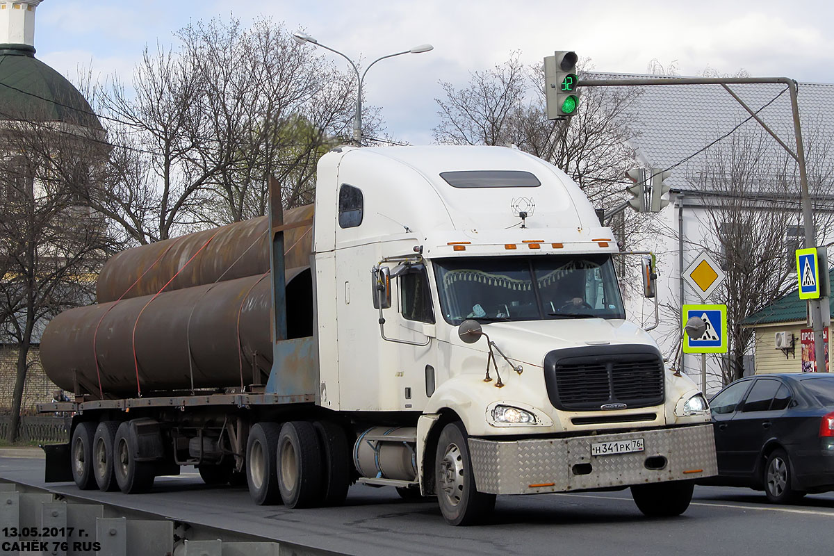 Ярославская область, № Н 341 РК 76 — Freightliner Columbia