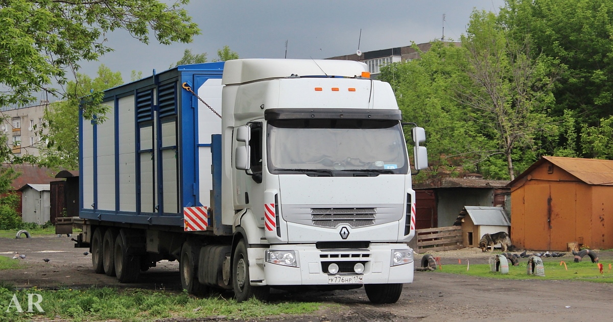 Челябинская область, № У 776 НР 174 — Renault Premium ('2006) [X9P]