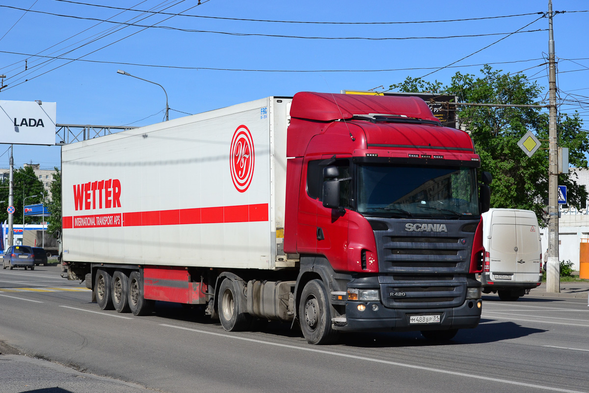 Белгородская область, № М 488 ВР 31 — Scania ('2004) R420