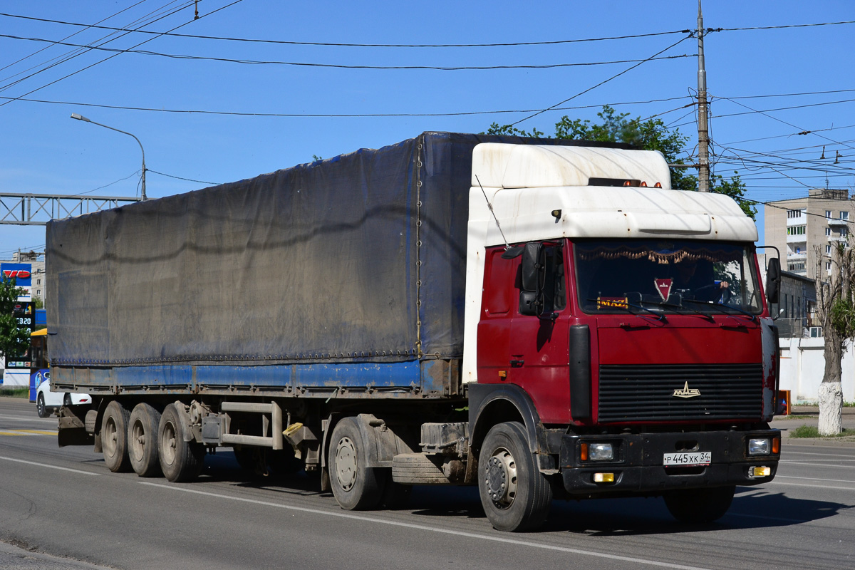 Волгоградская область, № Р 445 ХК 34 — МАЗ-5432A3