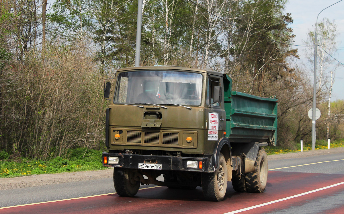 Московская область, № М 596 ОМ 190 — МАЗ-5551 [555100]