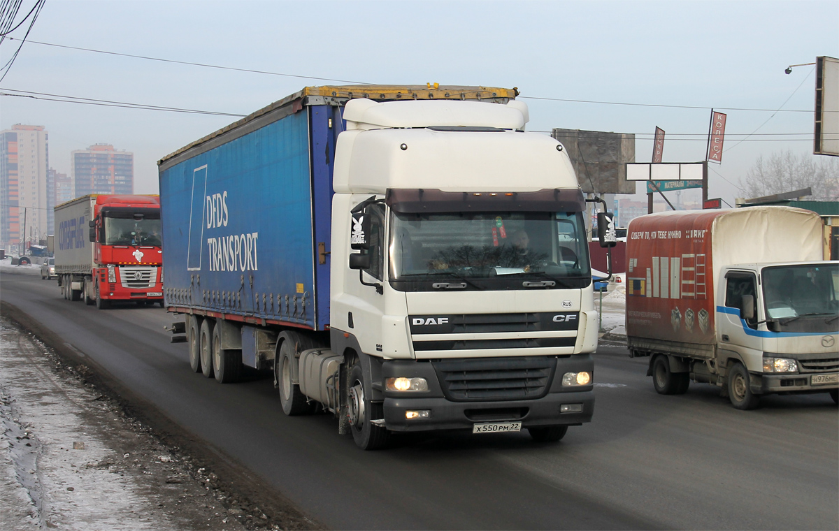 Алтайский край, № Х 550 РМ 22 — DAF CF85 FT