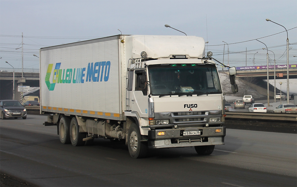 Иркутская область, № Е 536 СА 38 — Mitsubishi Fuso The Great