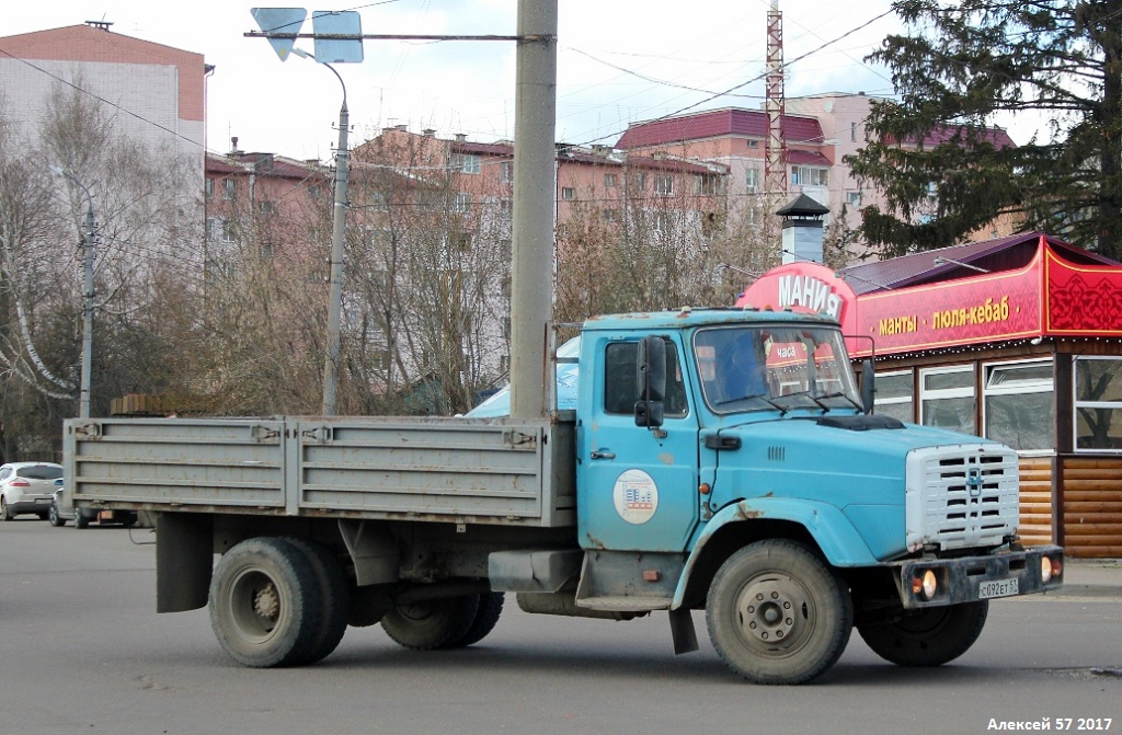 Орловская область, № С 092 ЕТ 57 — ЗИЛ-433180