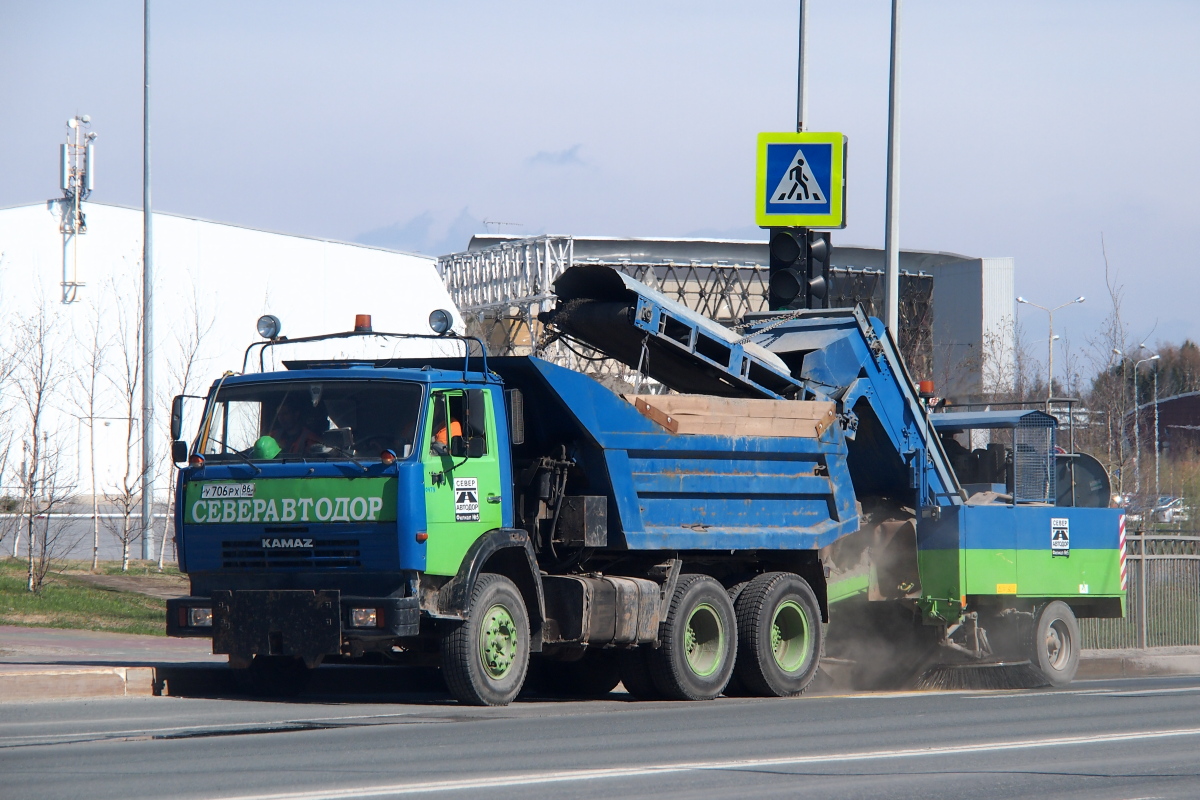 Ханты-Мансийский автоном.округ, № У 706 РХ 86 — КамАЗ-55111-15 [55111R]